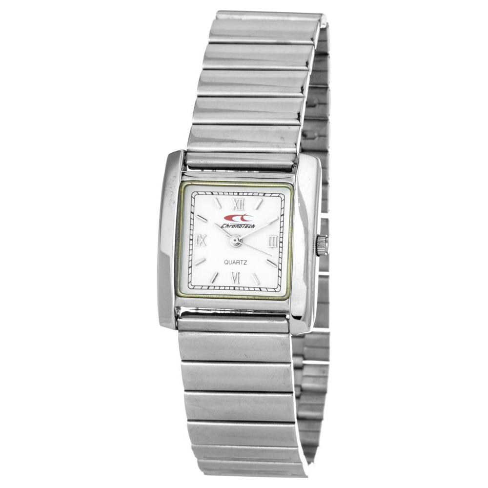Chronotech Silver Steel Watch Chronotech Gray