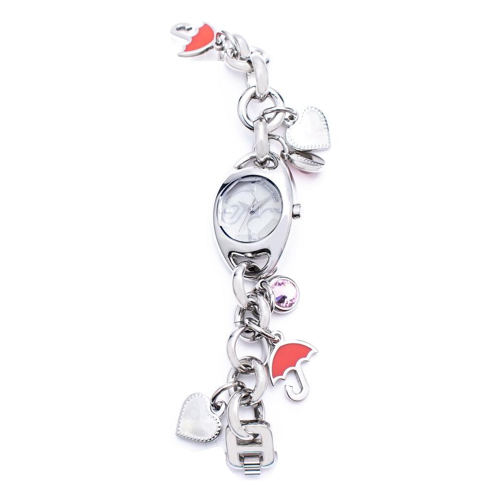 Chronotech Silver Stainless Steel Watch Chronotech Lavender