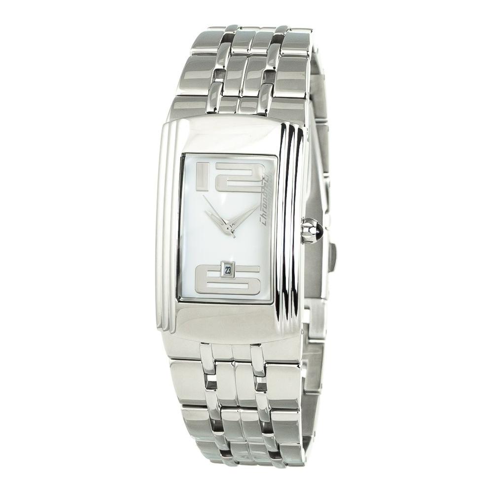 Chronotech Silver Steel Watch Chronotech Light Gray