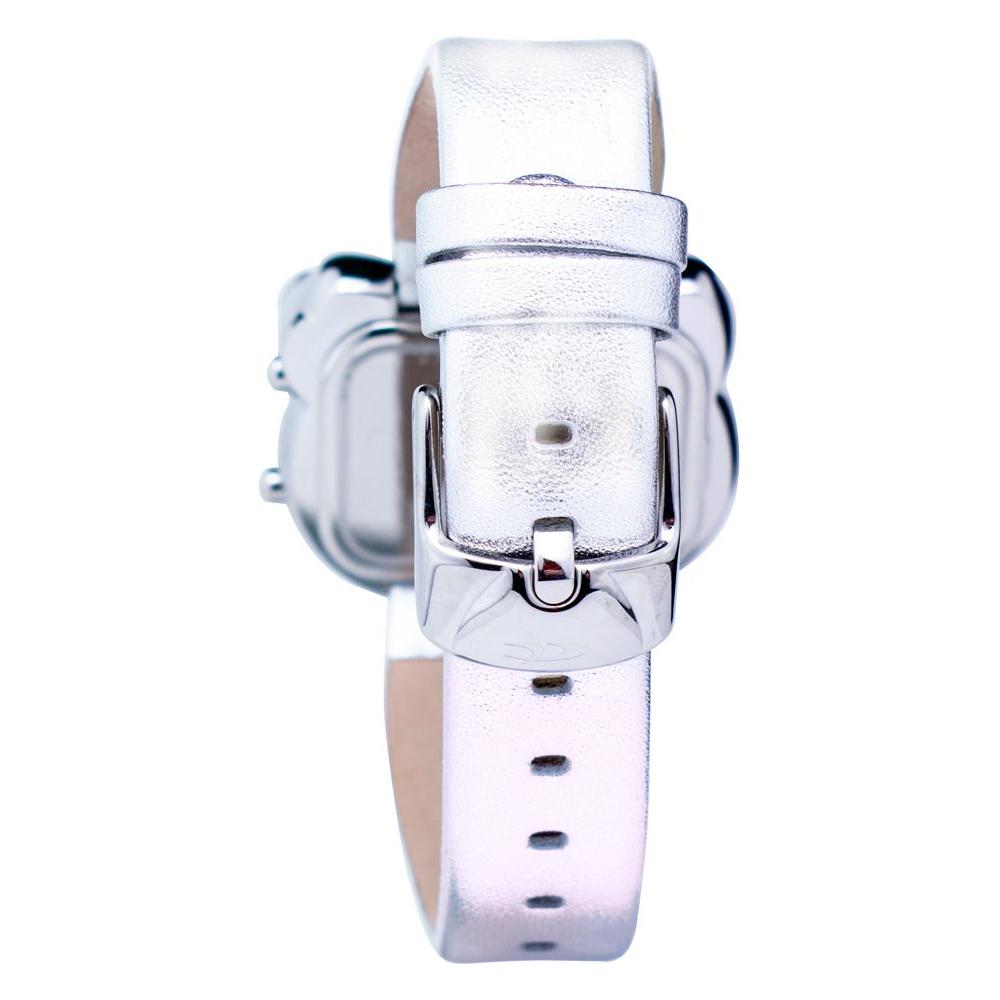 Chronotech Silver Leather Watch Chronotech Lavender