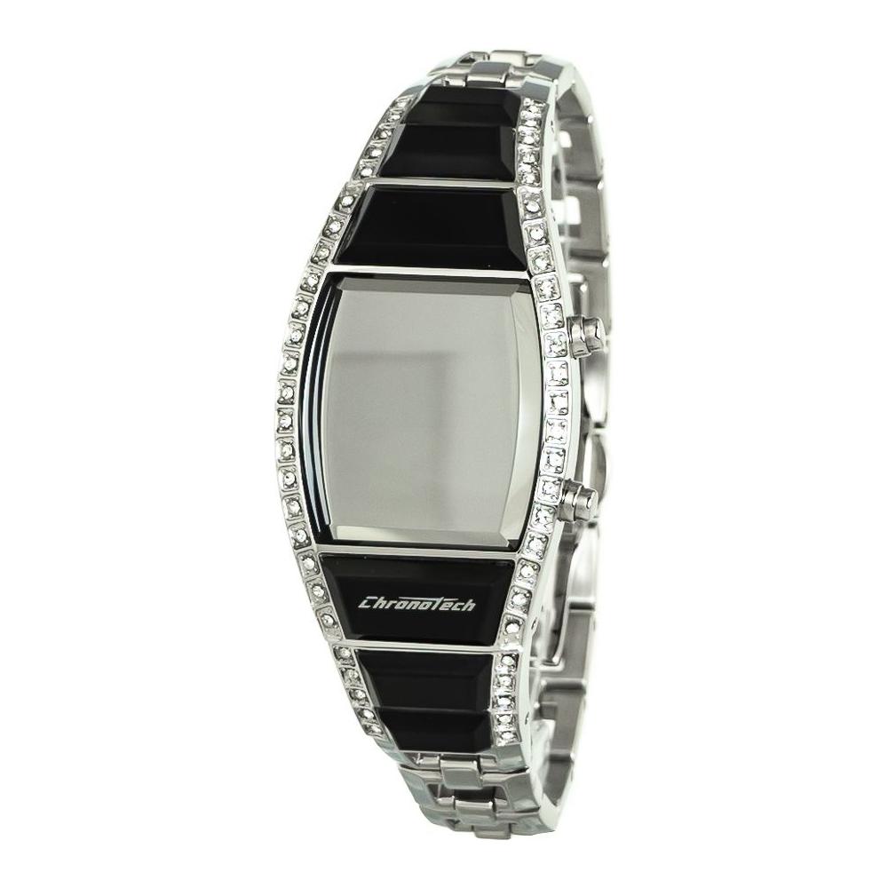 Chronotech Silver Steel Watch Chronotech Gray