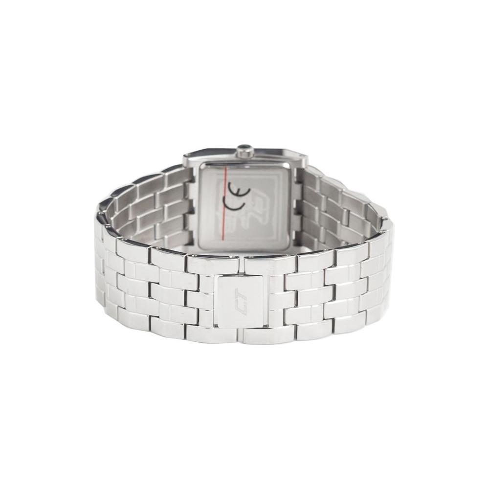Chronotech Silver Steel Watch Chronotech Light Gray