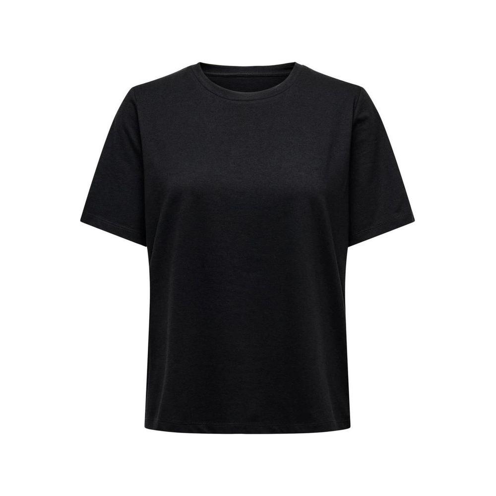 Only Black Cotton Tops & T-Shirt Only Black