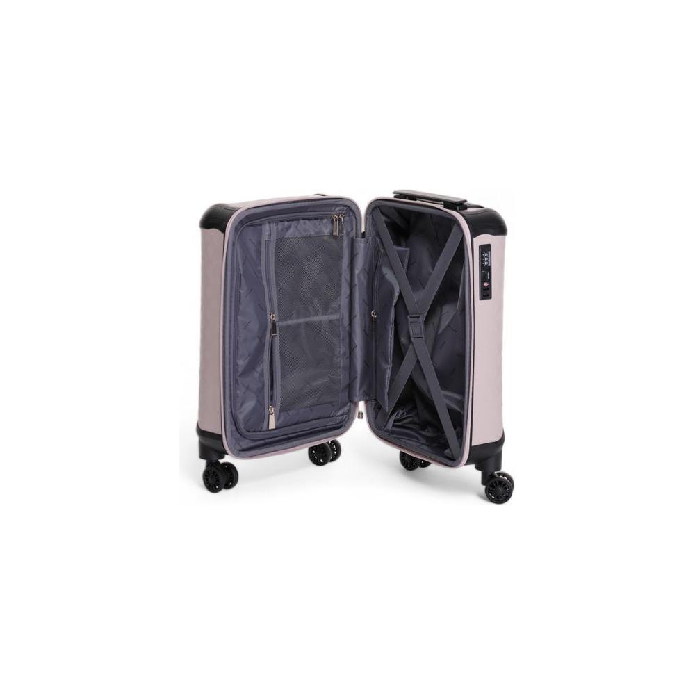 Guess Pink Polyethylene Luggage And Travel Guess Dark Slate Gray