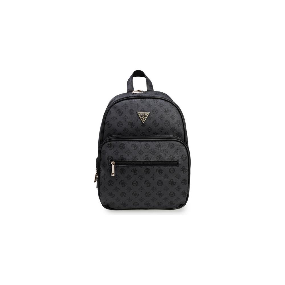 Guess Gray Polyethylene Backpack Guess Dark Slate Gray