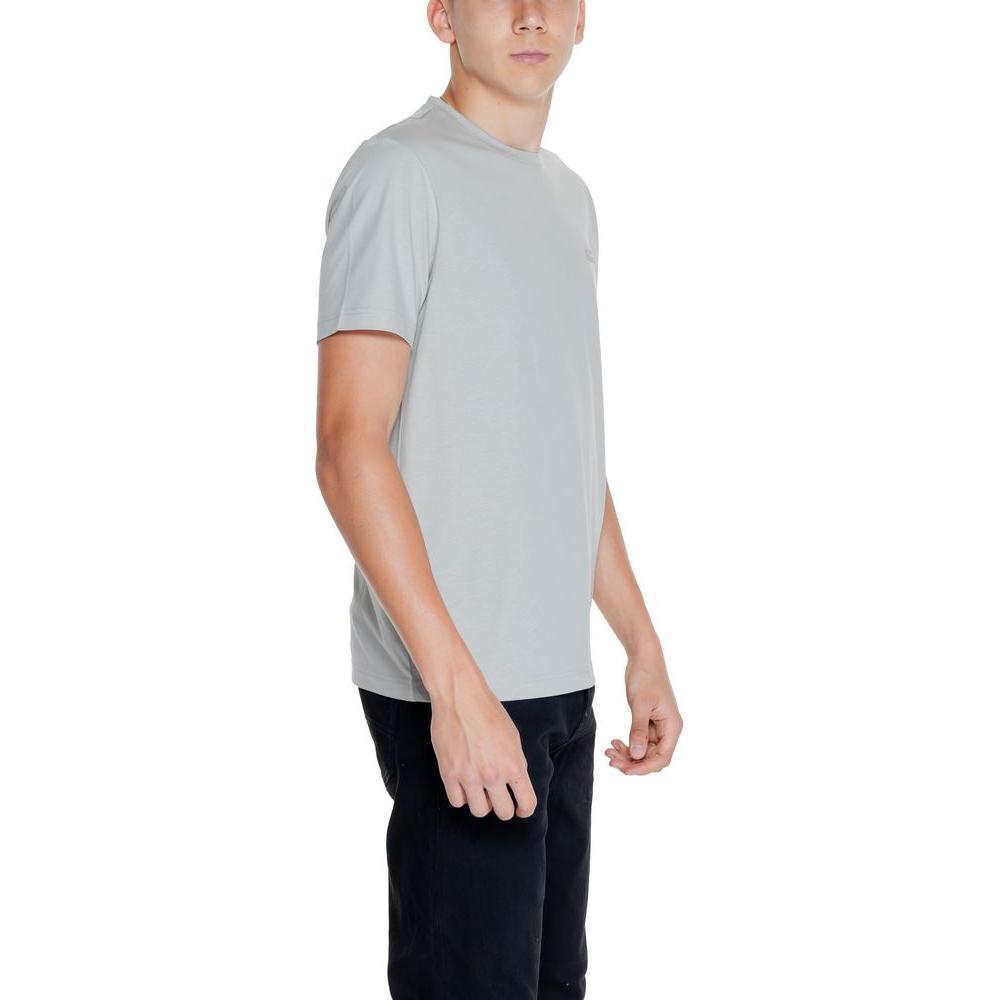Calvin Klein Gray Cotton T-Shirt Calvin Klein Gray
