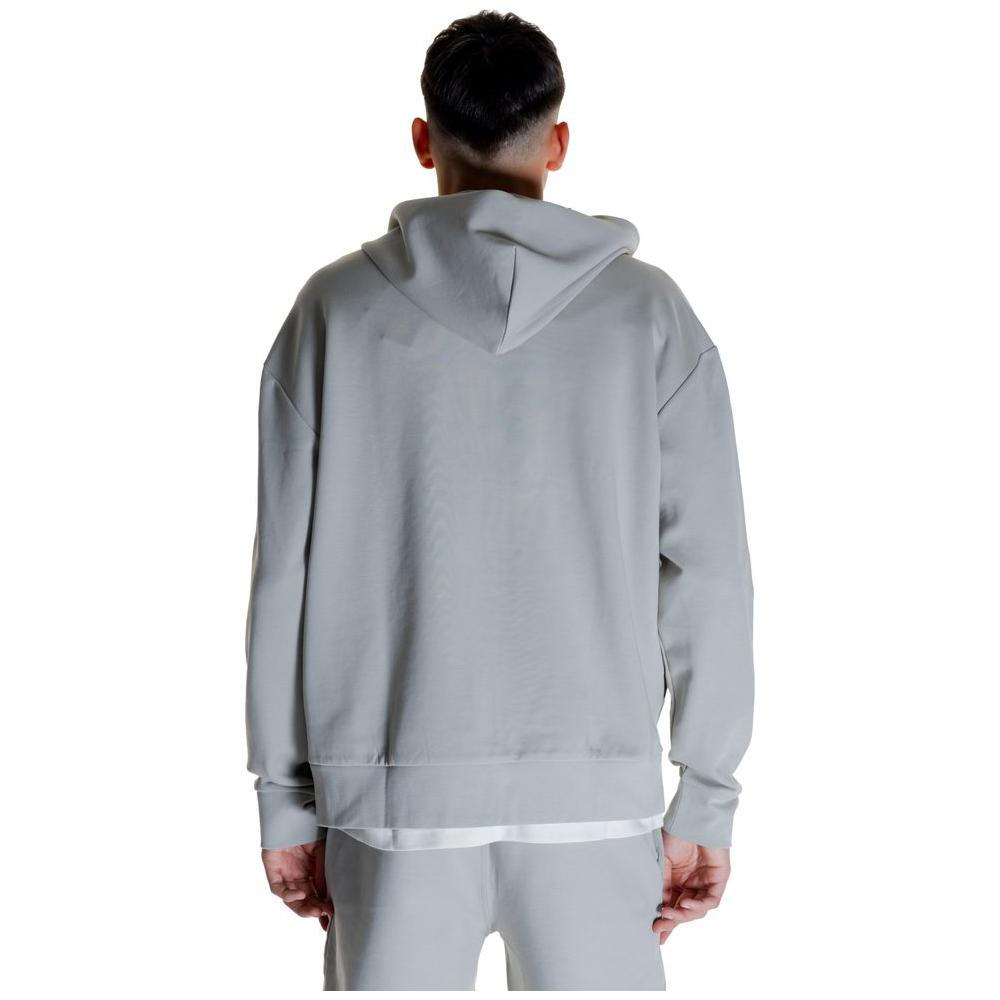Calvin Klein Gray Cotton Sweater Calvin Klein Dark Gray