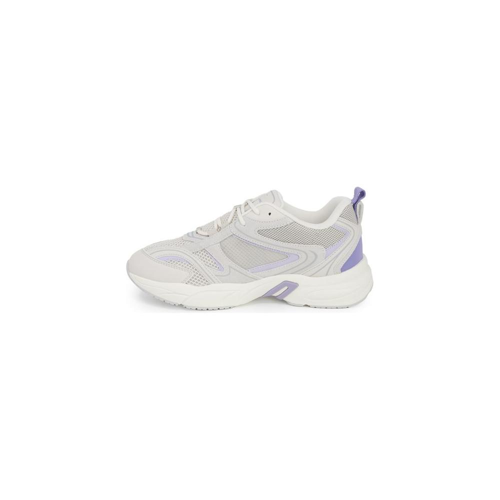 Calvin Klein Purple Leather Sneaker Calvin Klein Light Gray