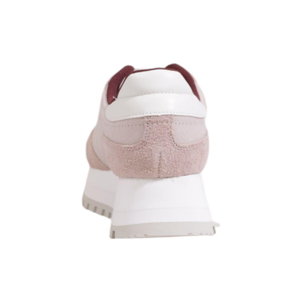 Calvin Klein Purple Leather Sneaker Calvin Klein Light Gray