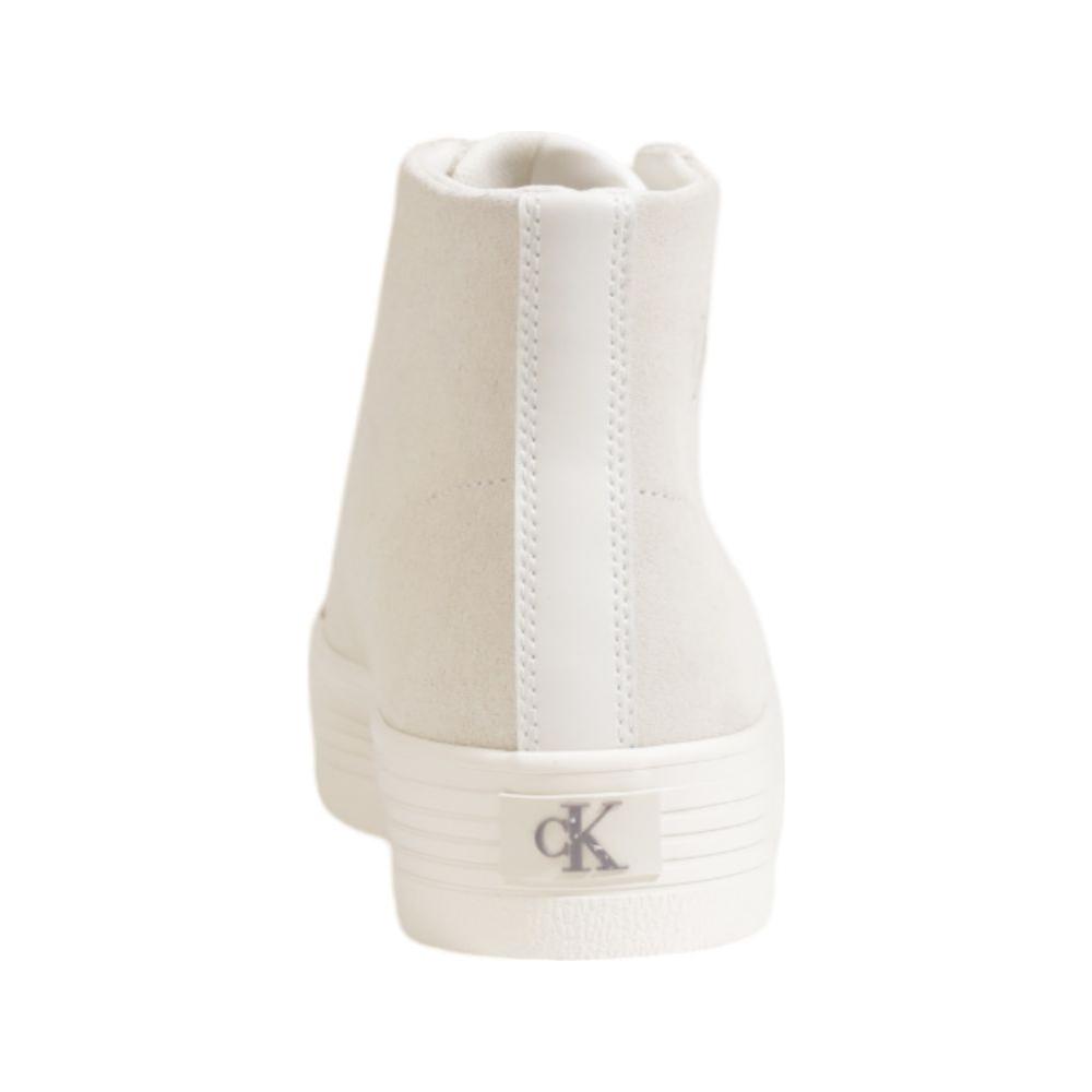 Calvin Klein Jeans Beige Suede Leather Sneaker Calvin Klein Jeans Light Gray