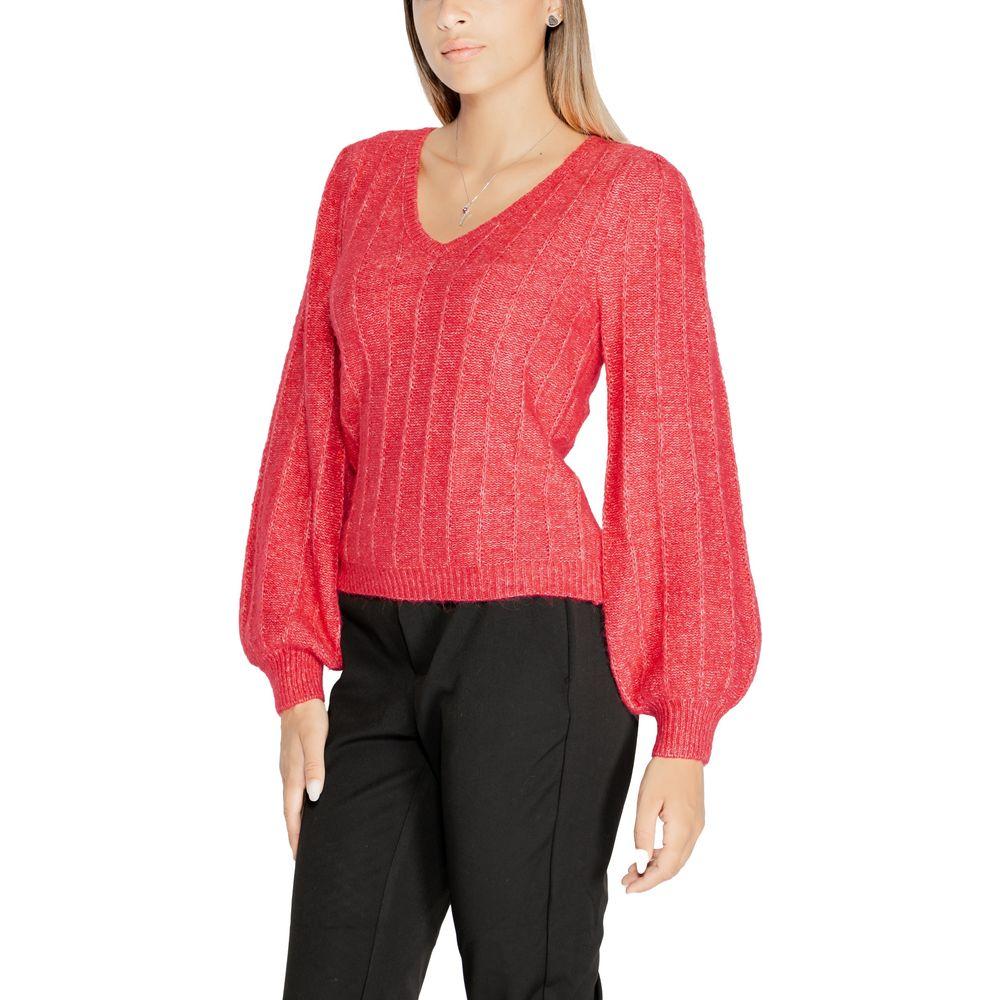 Guess Pink Polyester Sweater Guess Black
