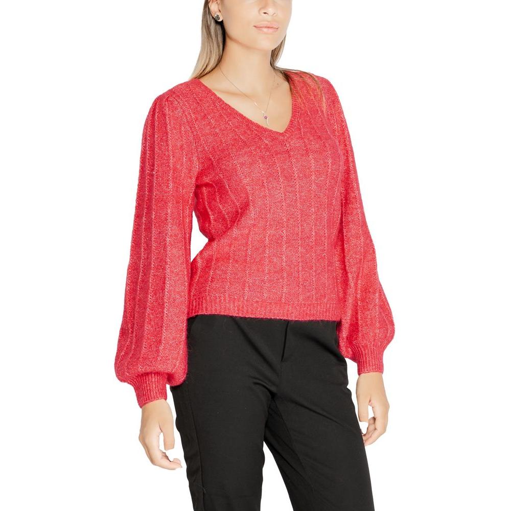 Guess Pink Polyester Sweater Guess Dark Slate Gray