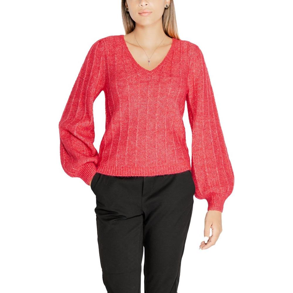 Guess Pink Polyester Sweater Guess Black