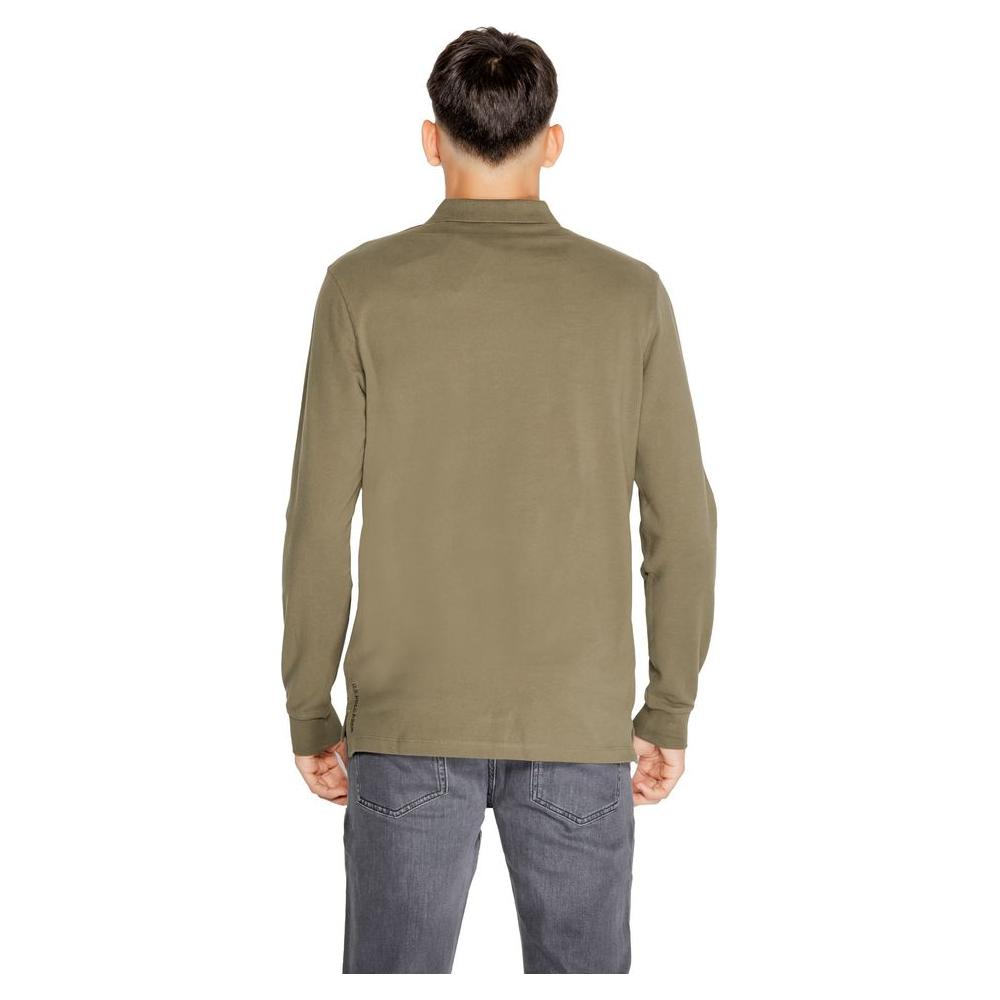 U.S. POLO ASSN. Green Cotton T-Shirt U.S. POLO ASSN. Dim Gray