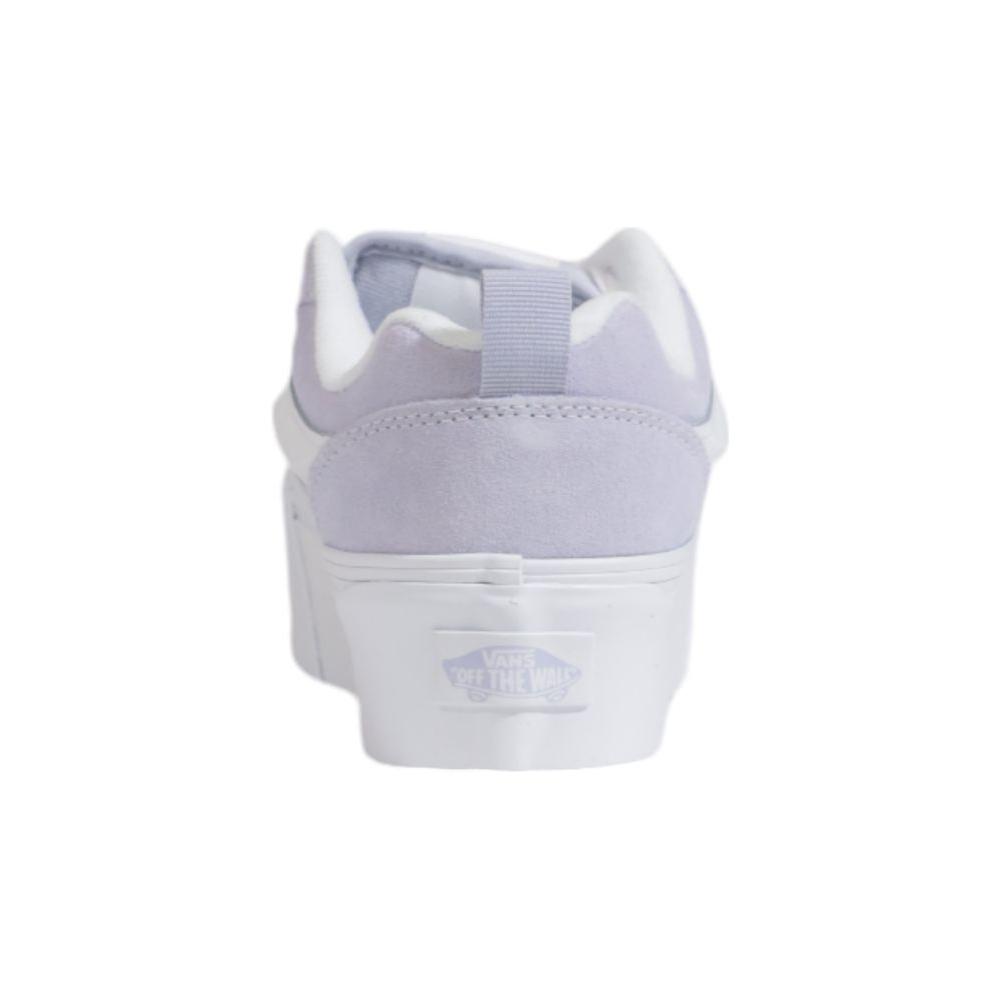 Vans Purple Suede Leather Sneaker Vans Light Gray