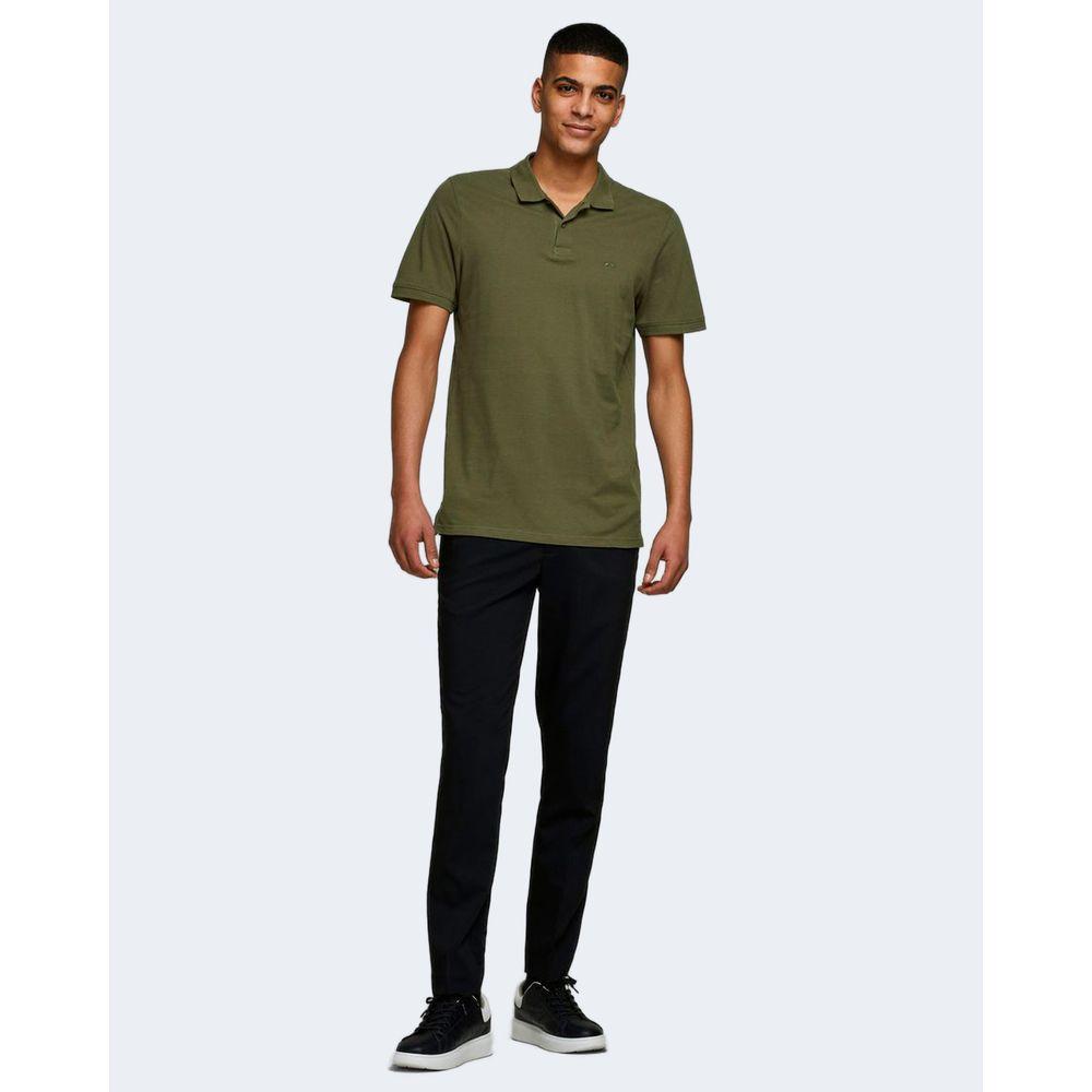 Jack Jones Green Cotton Polo Shirt Jack Jones Lavender