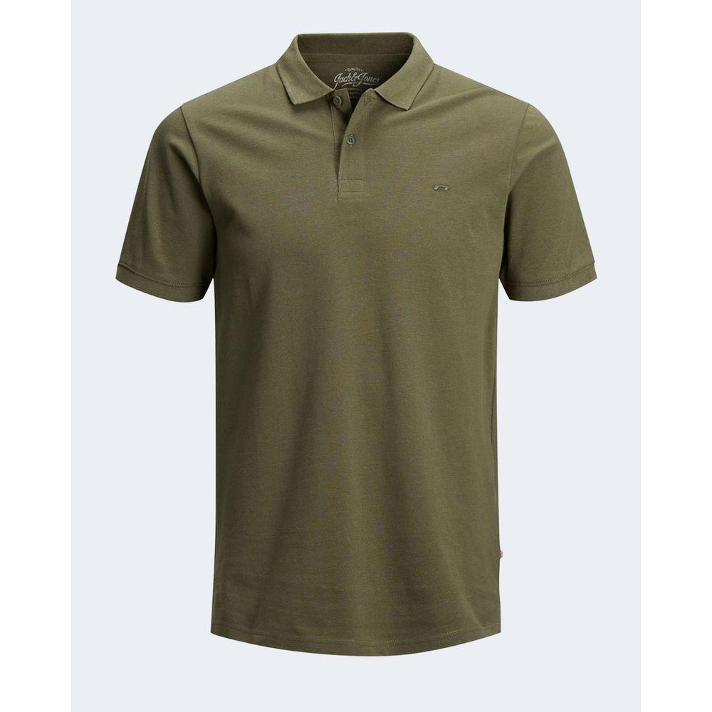 Jack Jones Green Cotton Polo Shirt Jack Jones Lavender