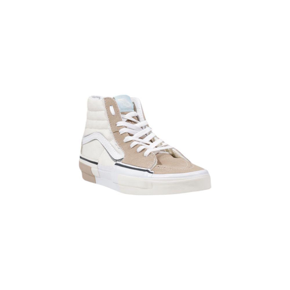 Vans Beige Leather Sneaker Vans Light Gray