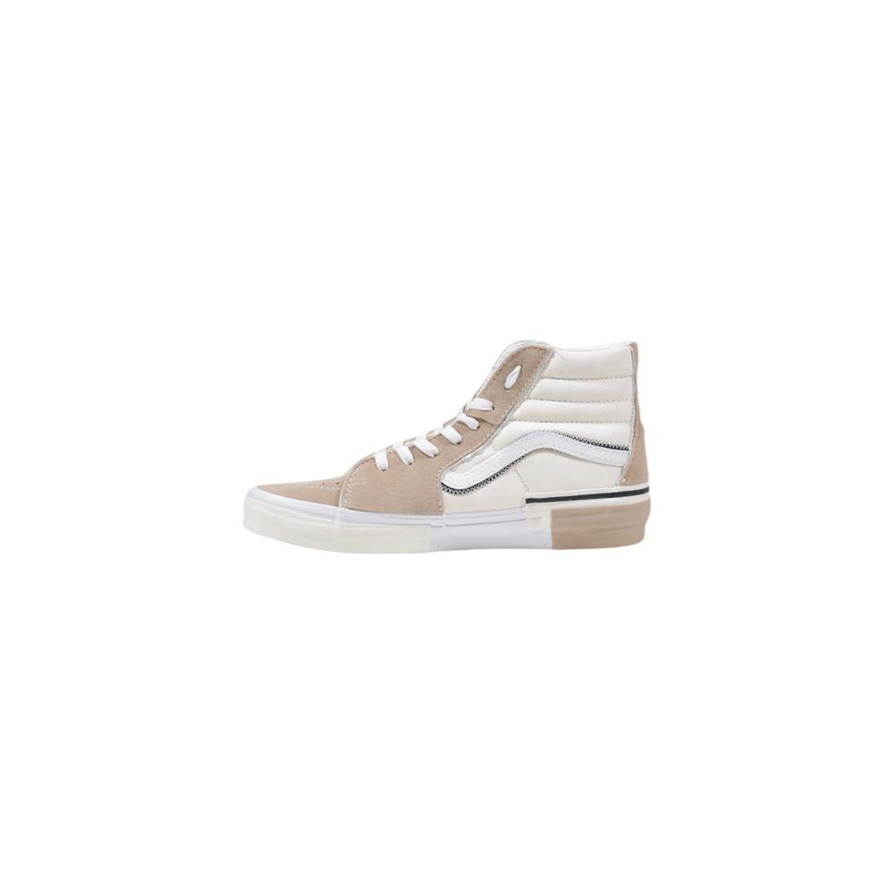 Vans Beige Leather Sneaker Vans Light Gray