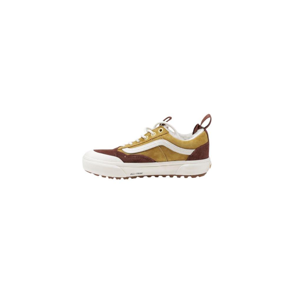 Vans Beige Leather Sneaker Vans Light Gray
