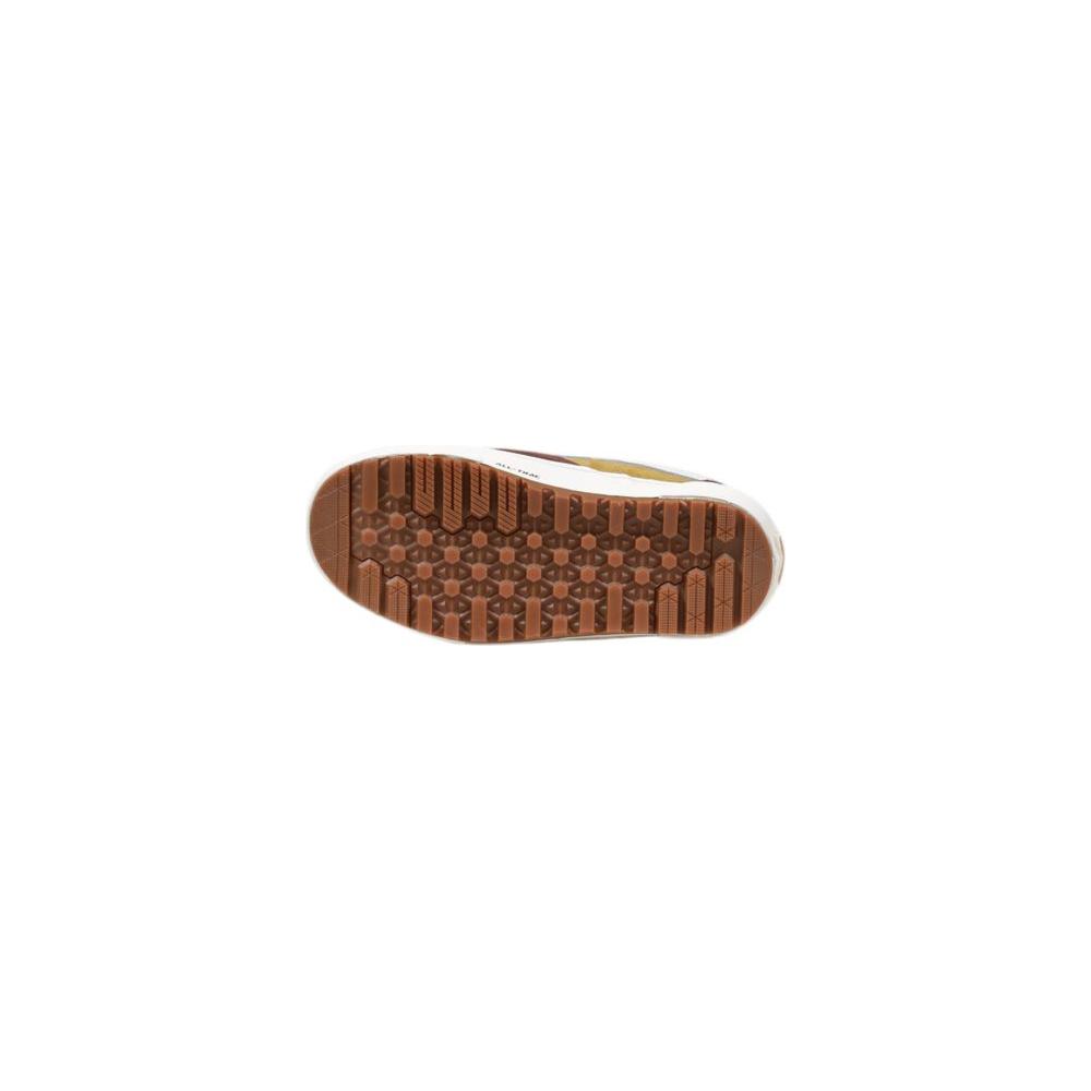 Vans Beige Leather Sneaker Vans Saddle Brown