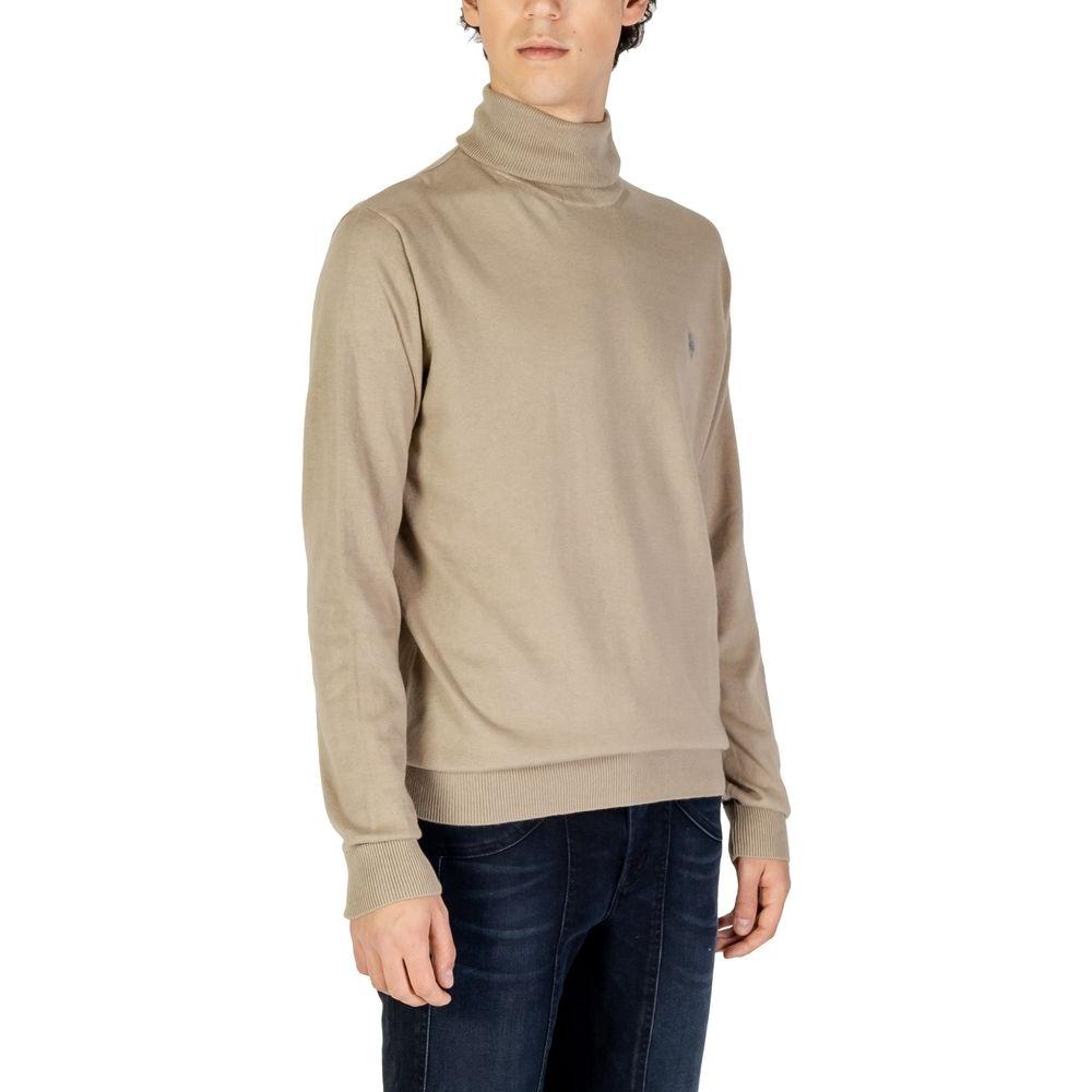 U.S. POLO ASSN. Beige Cotton Sweater U.S. POLO ASSN. Rosy Brown