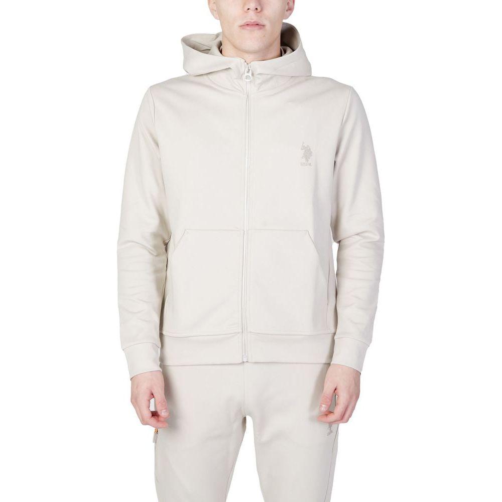 U.S. POLO ASSN. Beige Cotton Sweater U.S. POLO ASSN. Light Gray