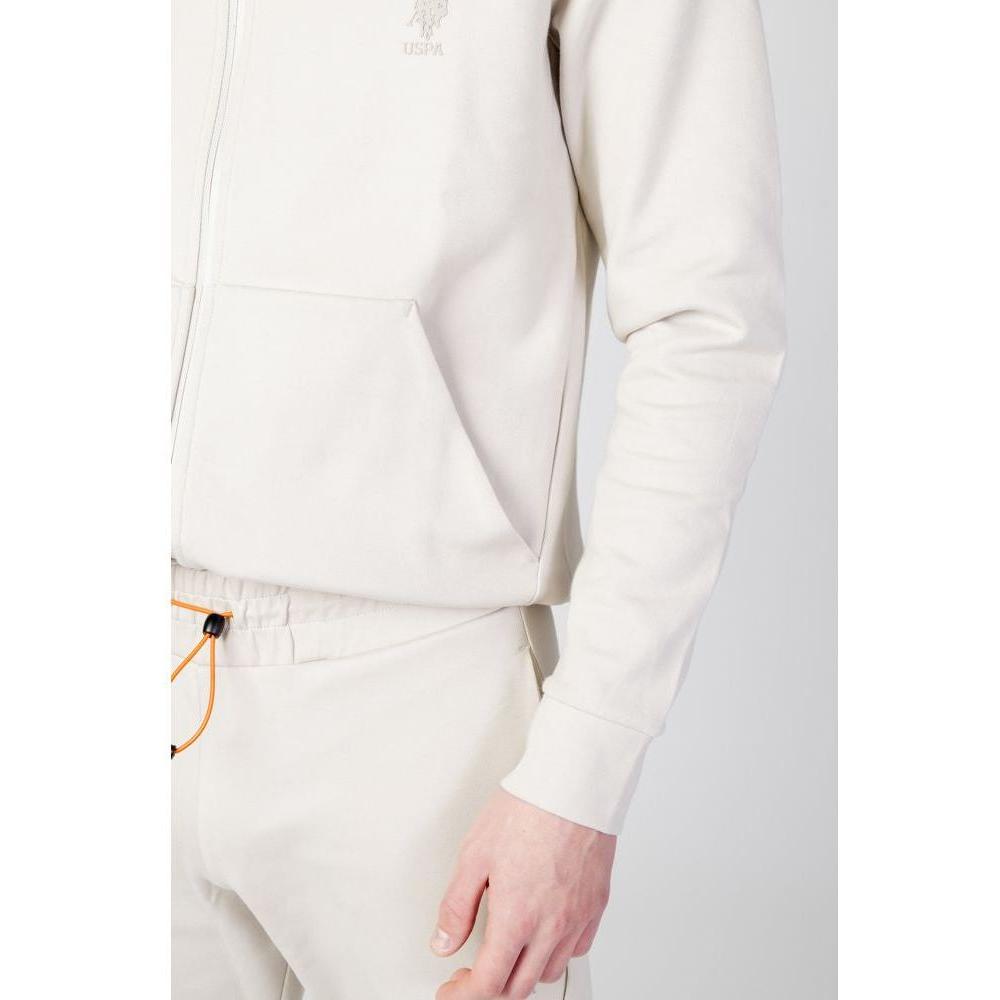 U.S. POLO ASSN. Beige Cotton Sweater U.S. POLO ASSN. Light Gray
