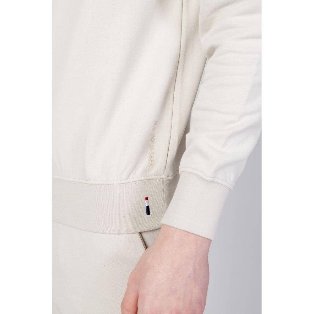 U.S. POLO ASSN. Beige Cotton Sweater U.S. POLO ASSN. Light Gray