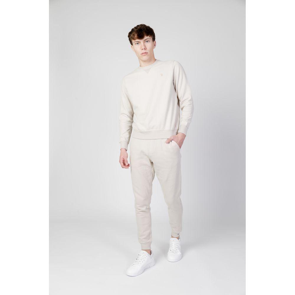 U.S. POLO ASSN. Beige Cotton Sweater U.S. POLO ASSN. Light Gray