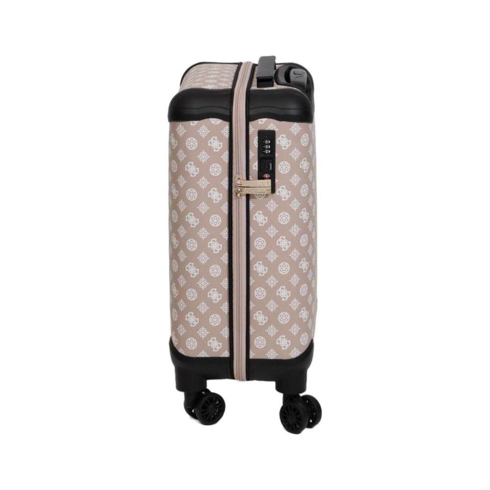 Guess Pink Polyethylene Luggage And Travel Guess Dark Gray