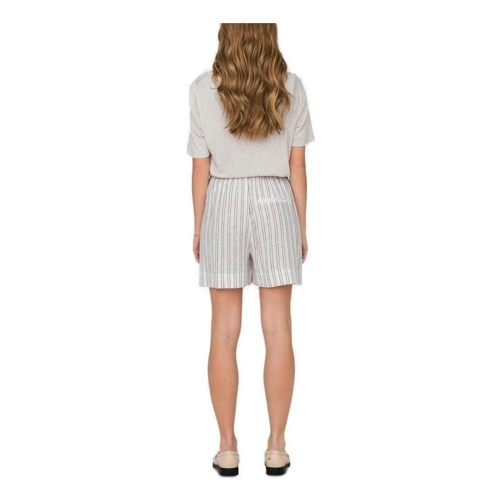 Only Beige Viscose Short Only Gray