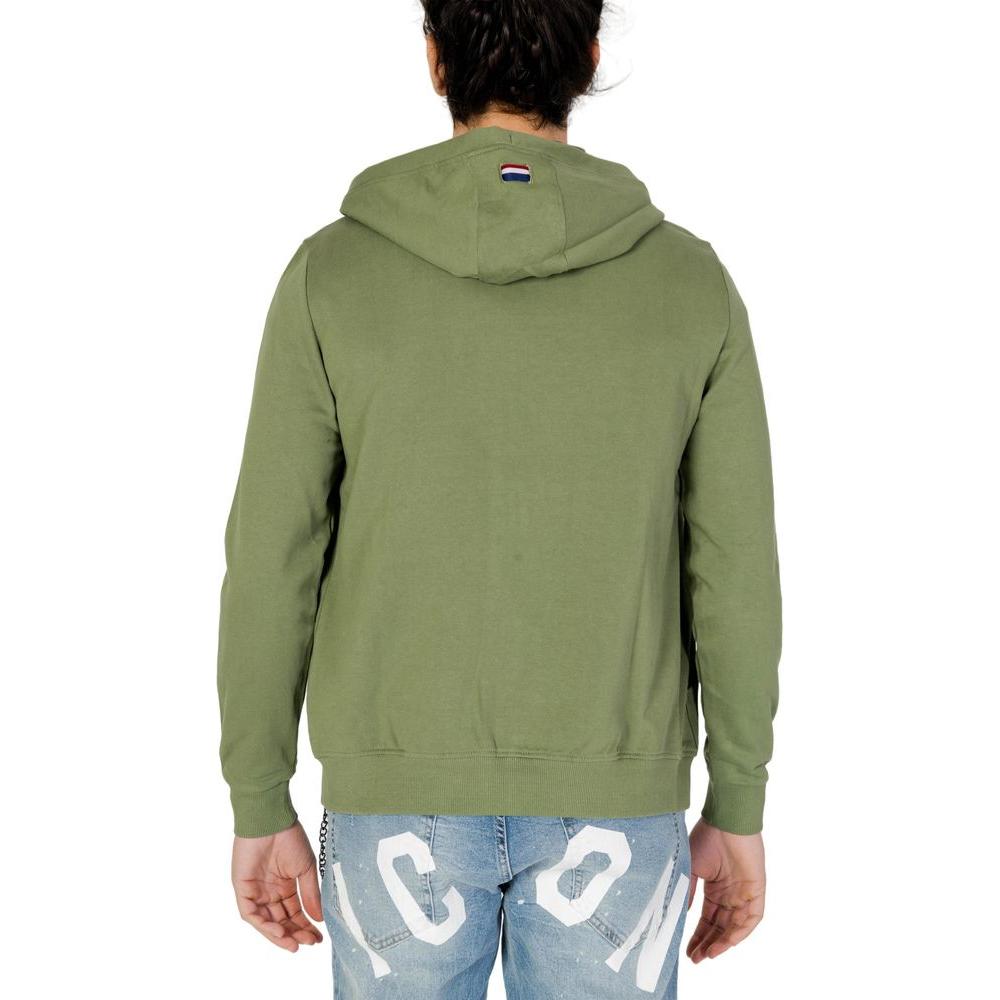 U.S. POLO ASSN. Green Cotton Sweater U.S. POLO ASSN. Dim Gray
