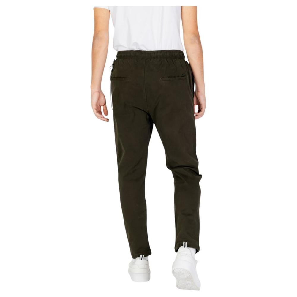 Gianni Lupo Green Cotton Jeans & Pant Gianni Lupo Dark Slate Gray