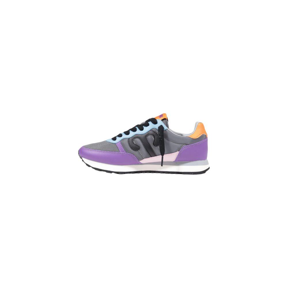 Wushu Purple Suede Leather Sneaker Wushu Light Slate Gray