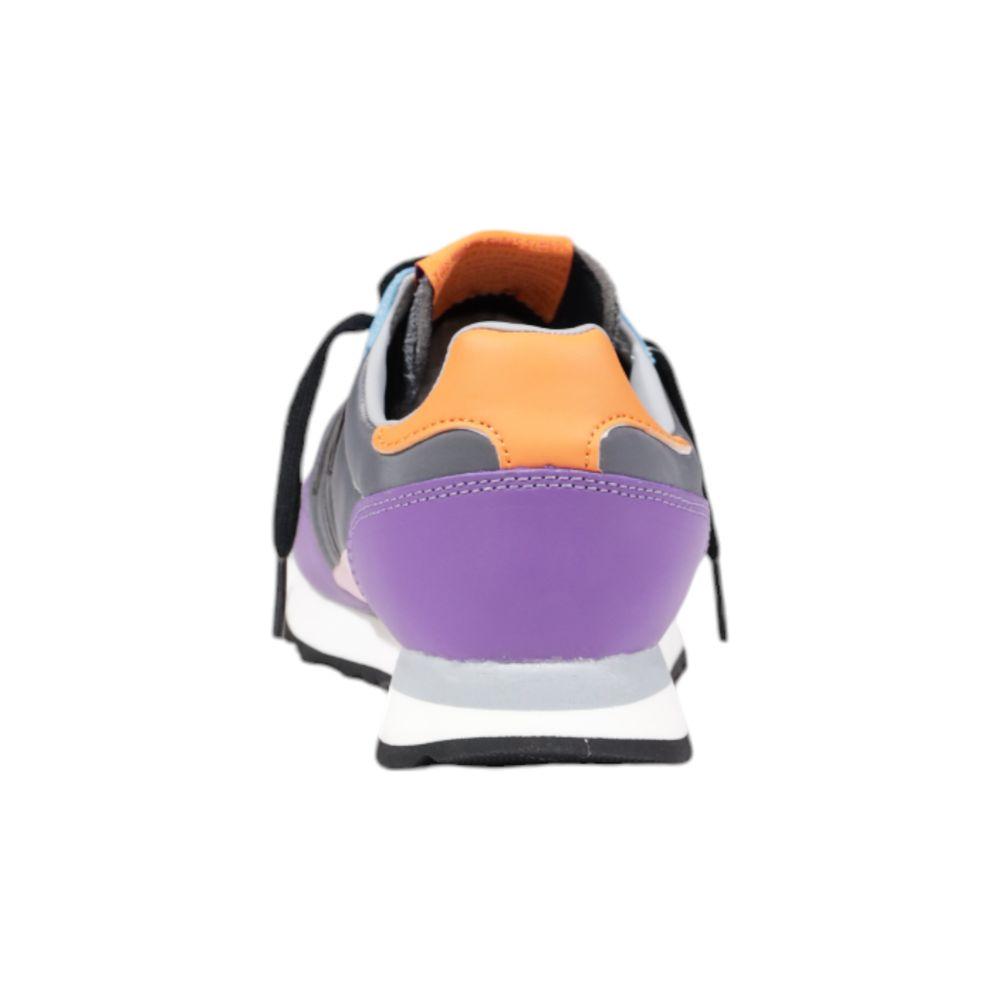 Wushu Purple Suede Leather Sneaker Wushu Rosy Brown