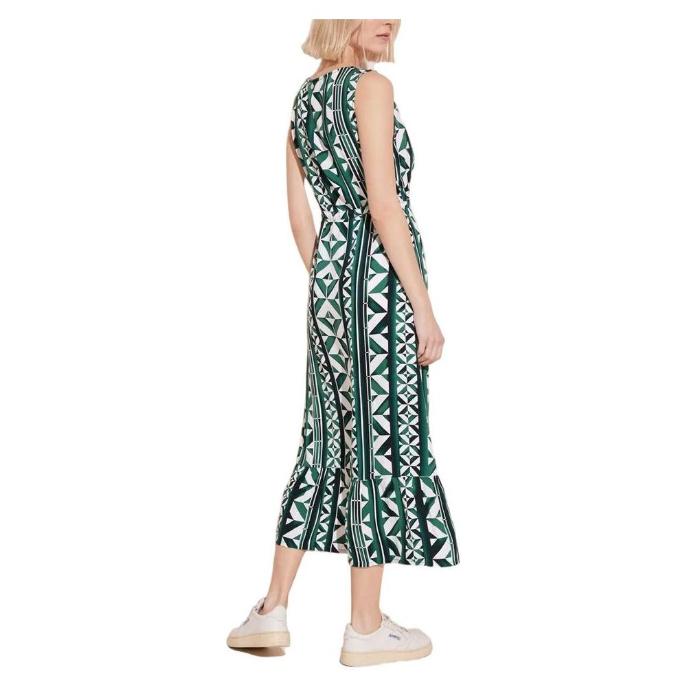 Street One Green Viscose Dress Street One Dark Slate Gray