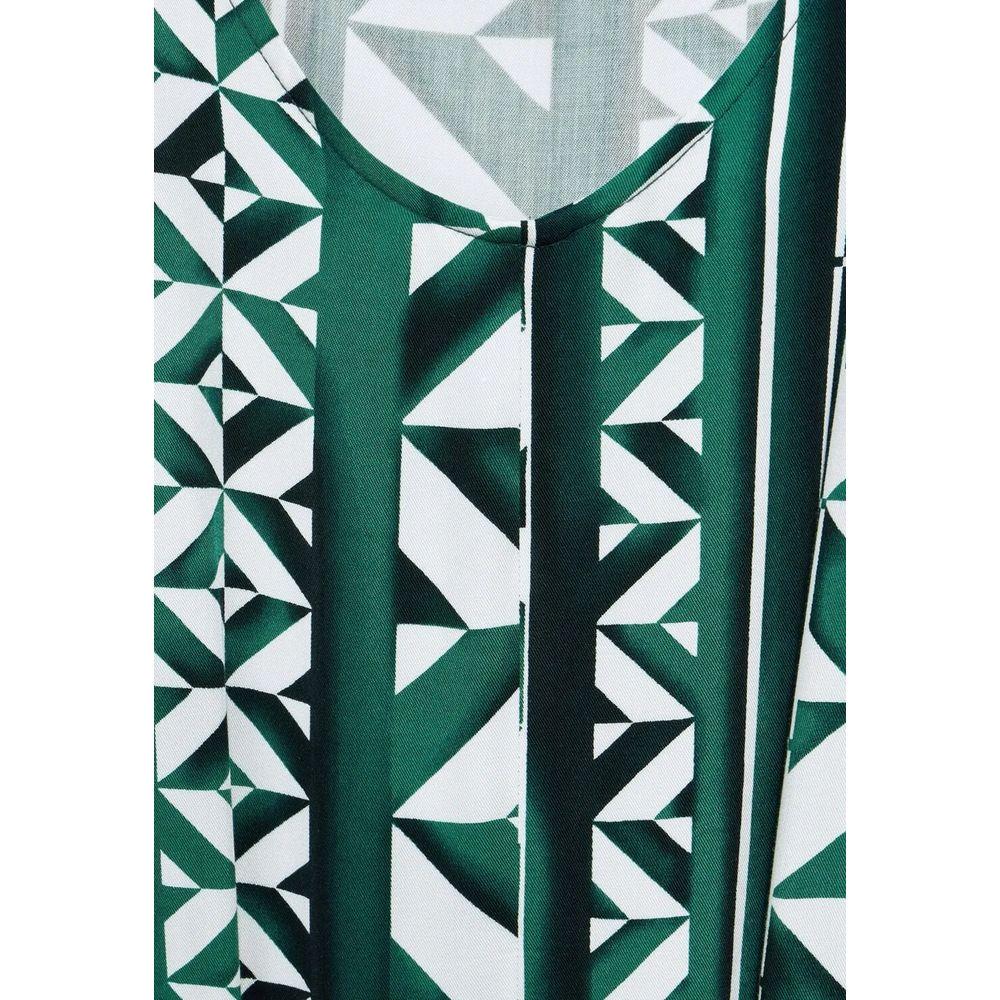 Street One Green Viscose Dress Street One Dark Slate Gray