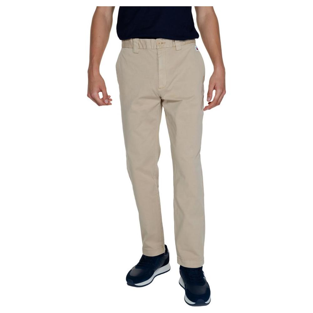 Tommy Hilfiger Jeans Gold Recycled Cotton Jeans & Pant Tommy Hilfiger Jeans Rosy Brown
