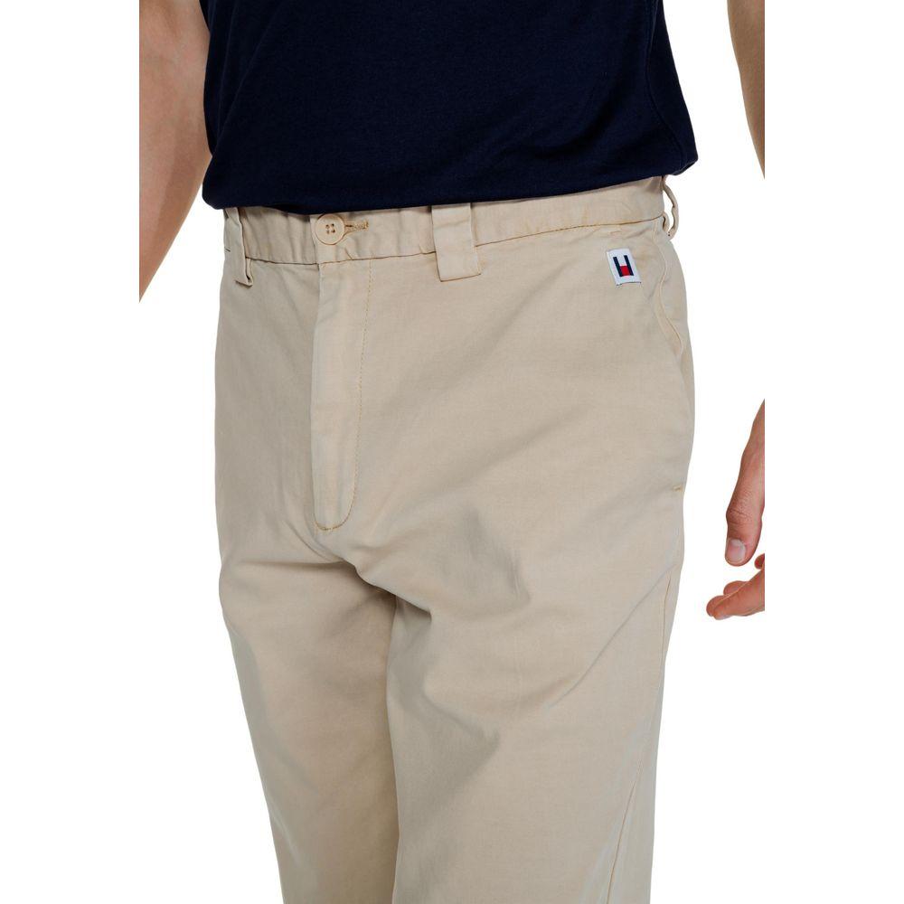Tommy Hilfiger Jeans Gold Recycled Cotton Jeans & Pant Tommy Hilfiger Jeans Dark Gray