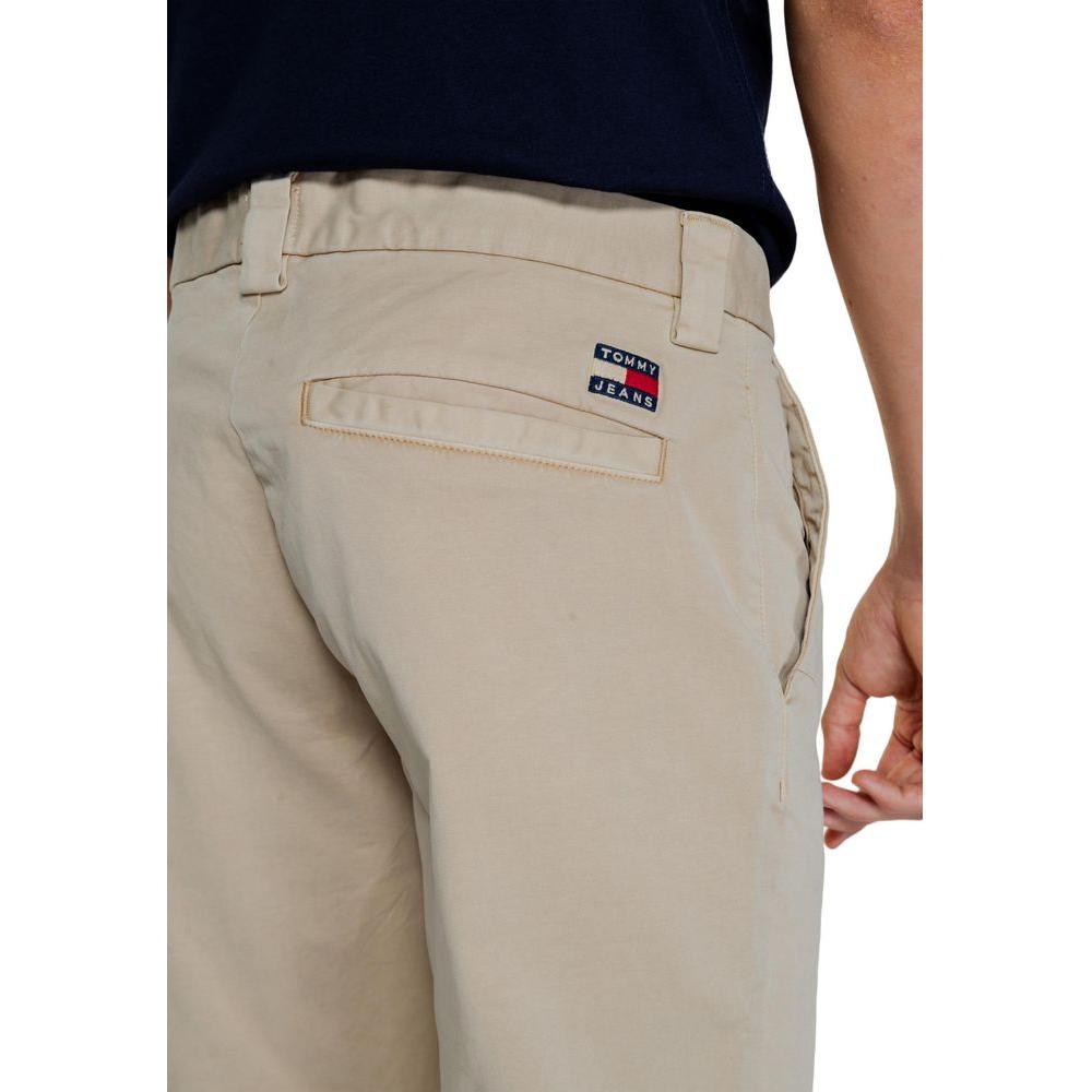 Tommy Hilfiger Jeans Gold Recycled Cotton Jeans & Pant Tommy Hilfiger Jeans Rosy Brown