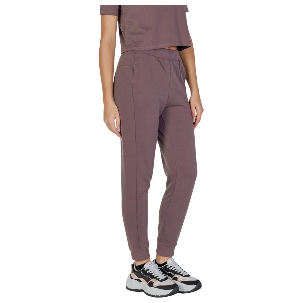 Calvin Klein Sport Purple Recycled Polyester Jeans & Pant Calvin Klein Sport Dim Gray