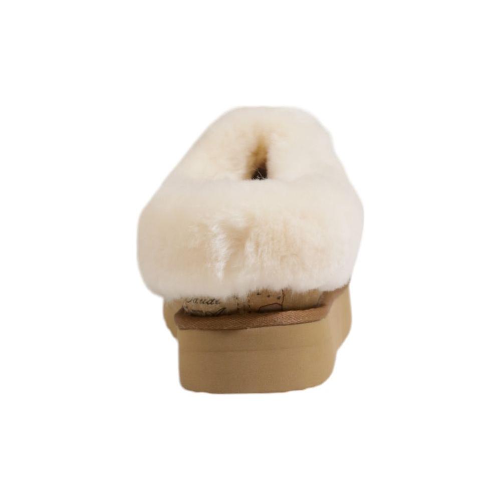 Alviero Martini Prima Classe Beige Fabric Boot Alviero Martini Prima Classe Light Gray