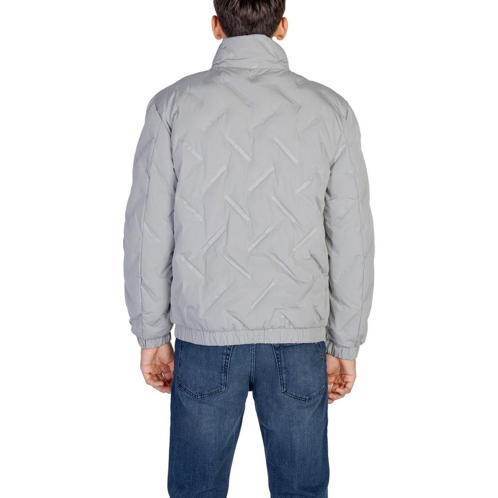 Antony Morato Gray Polyester Jacket Antony Morato Gray