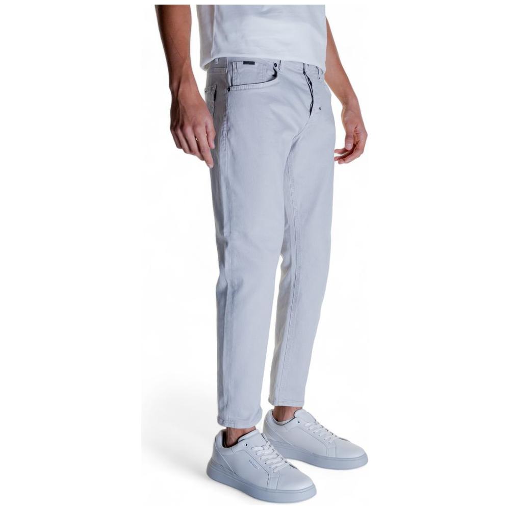 Antony Morato Gray Cotton Jeans & Pant Antony Morato Gray