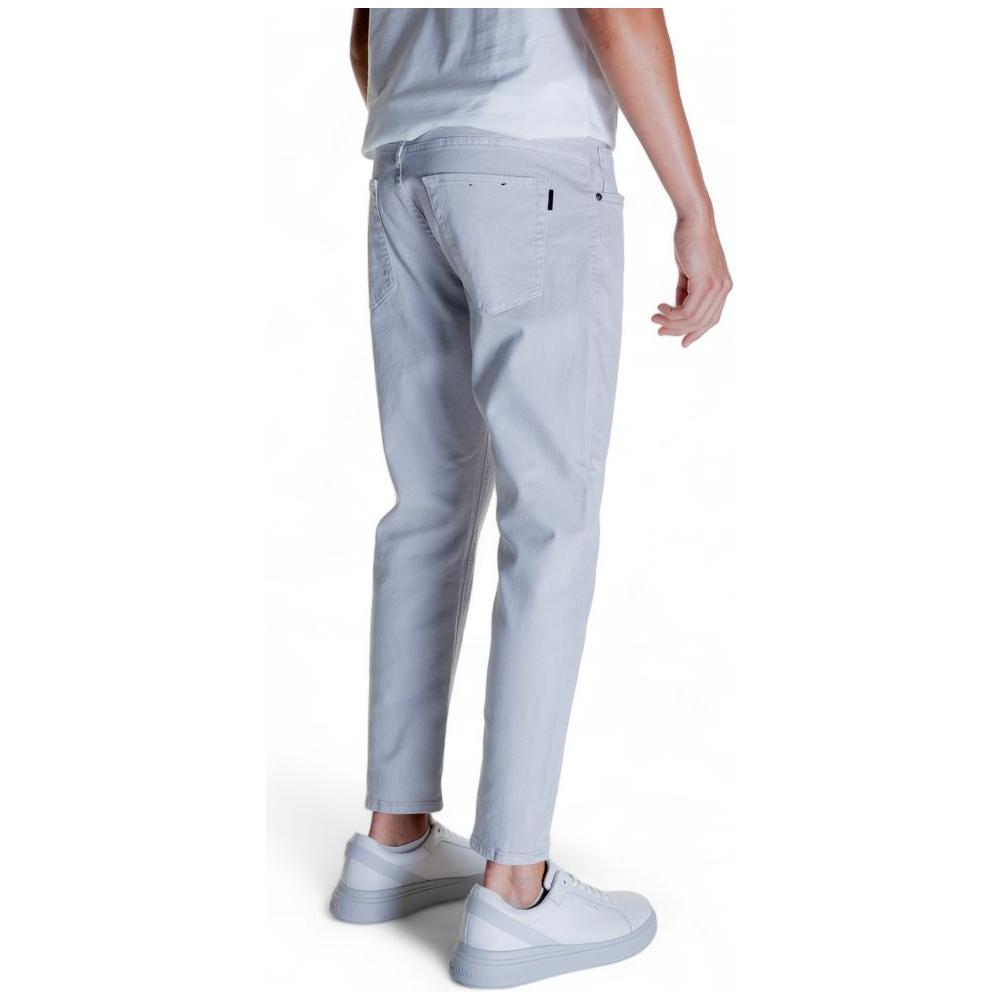 Antony Morato Gray Cotton Jeans & Pant Antony Morato Gray
