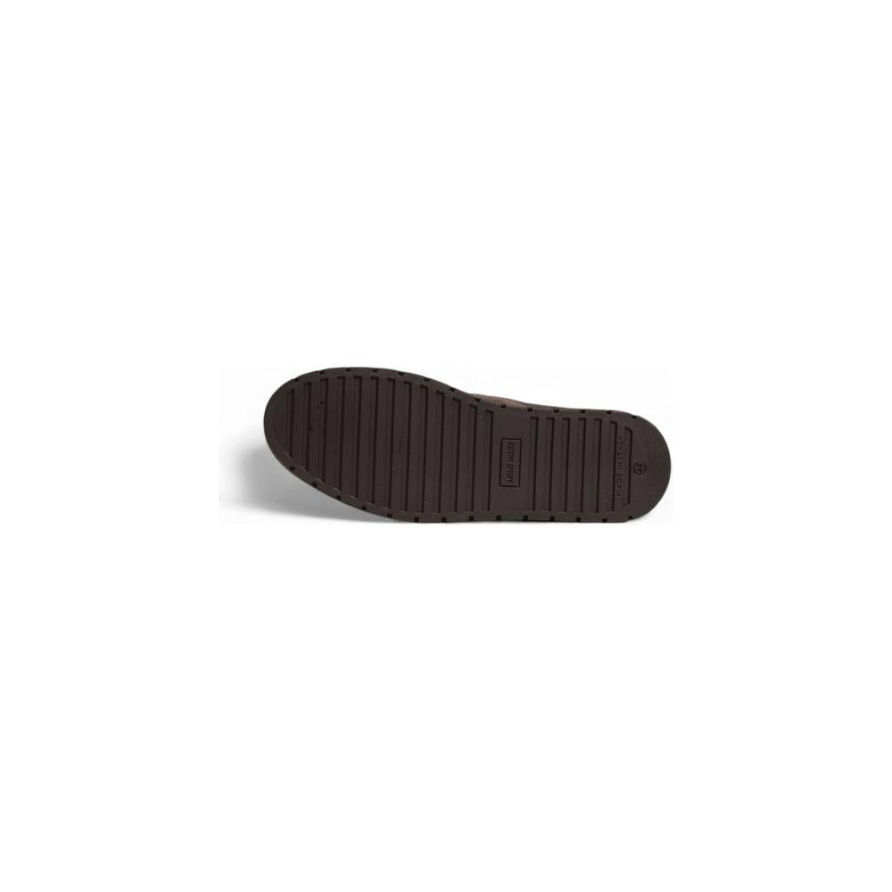 Antony Morato Gray Suede Leather Boot Antony Morato Dark Slate Gray