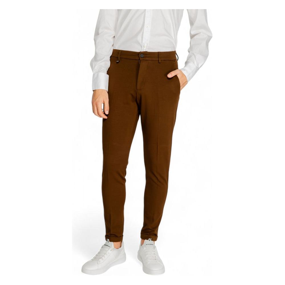 Antony Morato Brown Viscose Jeans & Pant Antony Morato Saddle Brown