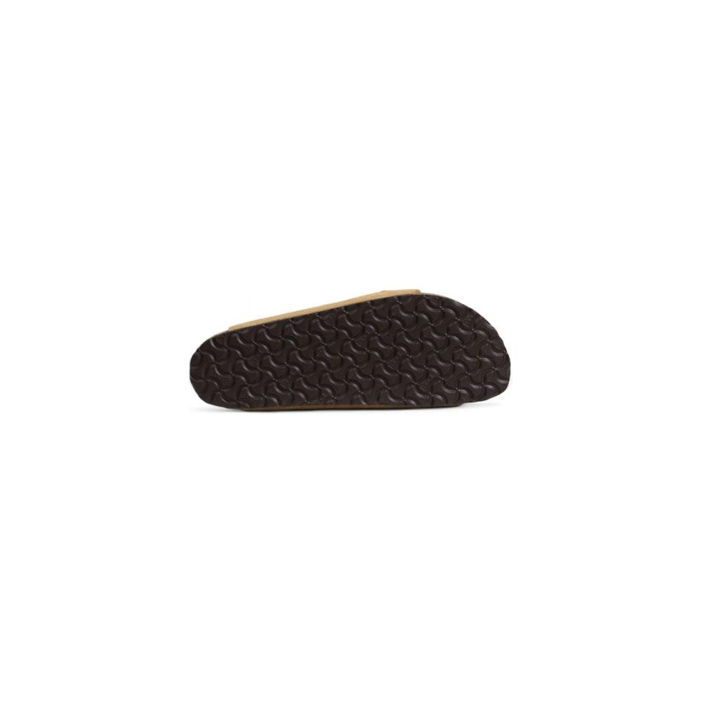 Birkenstock Beige Suede Leather Sandal Birkenstock Dark Slate Gray