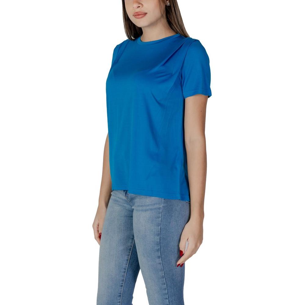 B.Young Blue Modal Tops & T-Shirt B.Young Steel Blue